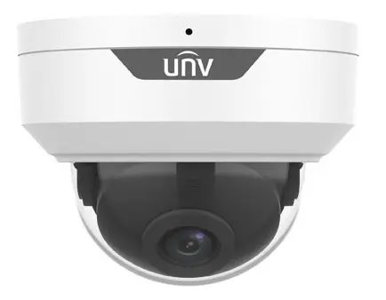 UNIVIEW IP kamera 2560x1440 (4 Mpix), až 30 sn/s, H.265, obj. 2,8 mm (101,5°), PoE, Mic., IR 30m, Micr IPC324LB-ADF28K-H