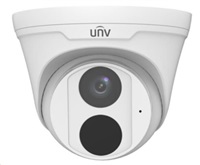 UNIVIEW IP kamera 2880x1620 (5 Mpix), až 25 sn/s, H.265, obj. 4 mm (91,2°), PoE, Mic, IR 30m, WDR 120 IPC3615LE-ADF40K-H