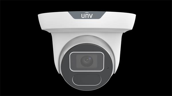 UNIVIEW IP kamera, PRIME II, 1920x1080 (2 Mpix), až 30 sn/s, H.265, obj. 2,8mm(110,15°), PoE, Mic, I IPC3612SS-ADF28K-I1