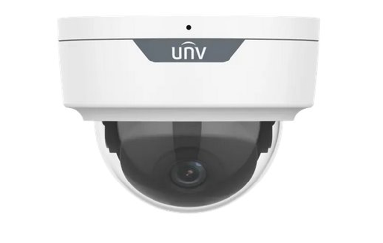 UNIVIEW IP kamera, PRIME II, 2880x1620 (5 Mpix), až 30 sn/s, H.265, obj. 4mm(91,2°), PoE, Mic, IR 40m IPC325SS-ADF40K-I1