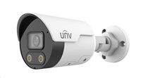 Uniview IPC2125SB-ADF40KMC-I0, 4,7Mpix, H.265, zv.4 mm (91,2°), PoE, Mic.reproduktor, IR 30 m, biele osvetlenie, MicroS