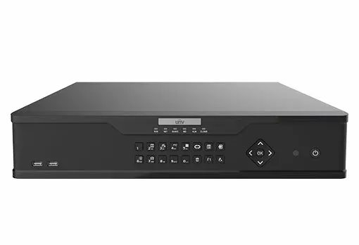 Uniview NVR, 16 kanálov, H.265, 4x HDD, 12Mpix (384Mbps/384Mbps), HDMI+VGA Full HD, ONVIF, 3x USB, audio NVR304-16X