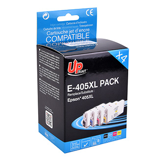 UPrint kompatibil. ink s C13T05H64010, 405XL, CMYK, 4x1100str., 1x25 + 3x19ml, E-405XLUPP4, pre Eps