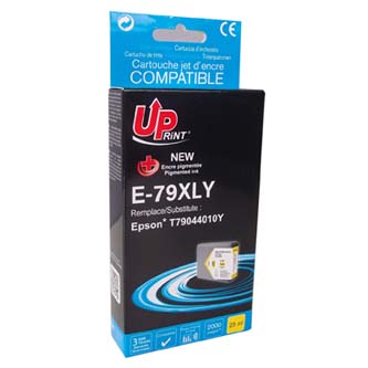 UPrint kompatibil ink s C13T79044010, C13T79044010, 79XL, XL, yellow, 2000str., 25ml, E-79XLY, 1ks,