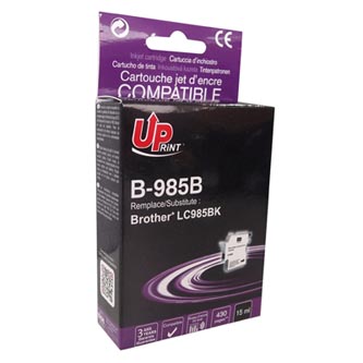 UPrint kompatibil ink s LC-985BK, black, 15ml, B-985B, pre Brother DCP-J315W