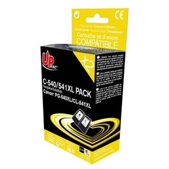 UPrint kompatibil ink s PG540XL+CL541XL, black/color, 750/650str., 25/18ml, C-540/541XL PACK, pre C