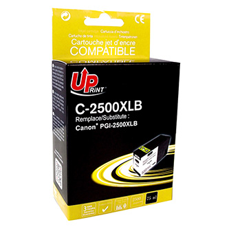 UPrint kompatibil. ink s PGI 2500XL, black, 2500str., 75ml, C-2500XLB, pre Canon MAXIFY iB4050, MB5