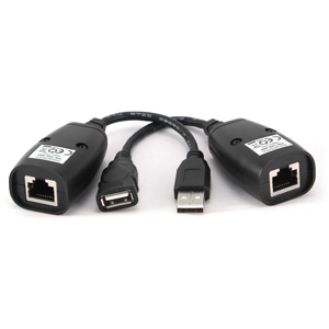 USB 2.0 extender cez LAN kábel, CABLEXPERT UAE-30M
