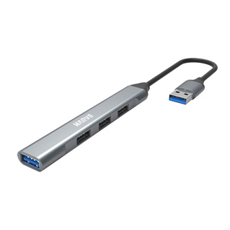 USB (3.0) hub 4-port, UH-ATC01, čierny, Marvo
