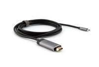 USB (3.1) hub 1-port, 49144, šedá, délka kabelu 1,5m, Verbatim, adaptér USB C na HDMI