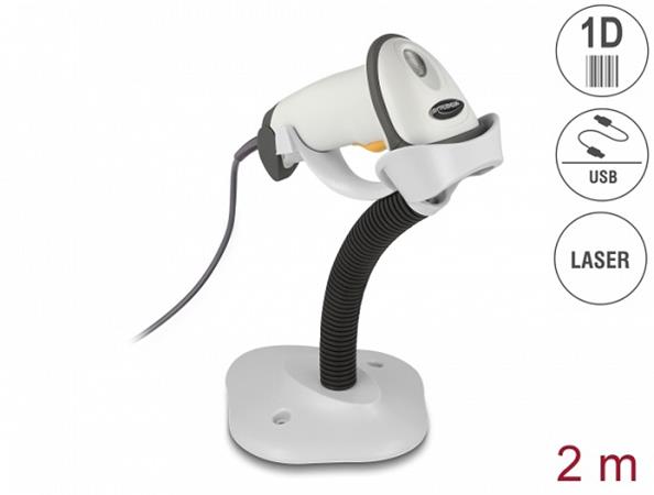 USB Barcode Scanner 1D with connection c, USB Barcode Scanner 1D with connection c 90565