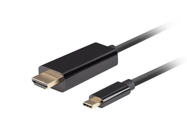 USB-C(M)->HDMI(M) kabel 1m 4K 60Hz černá CA-CMHD-10CU-0010-BK