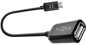 USB-C OTG adaptér FIXED USB 2.0, černý FIXA-CTOA-BK