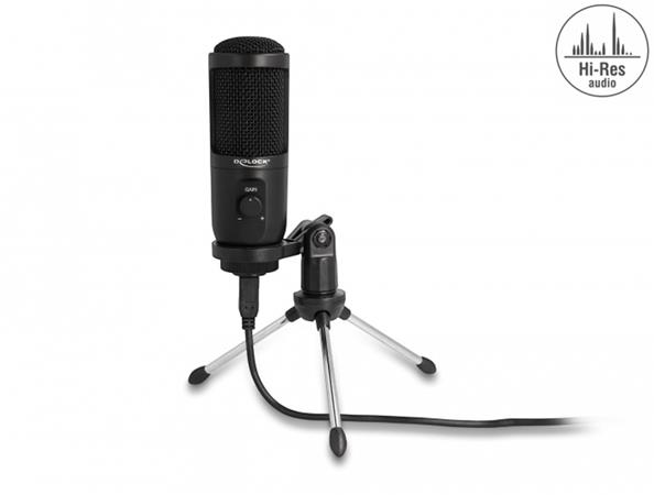 USB Condenser Microphone with Stand 24 B, USB Condenser Microphone with Stand 24 B 66832