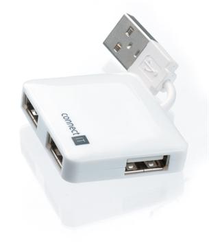 USB hub Connect IT se 4 porty white CI-52