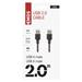 USB kábel 2.0 A vidlica – A vidlica 2m