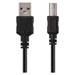 USB kábel 2.0 A vidlica – B vidlica 2m