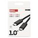 USB kábel 3.1 C/M - USB 3.1 C/M 1m čierny 8592920039366
