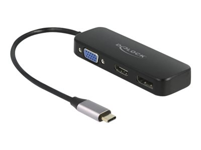 USB Type-C Adapter zu VGA/HDMI/Disp, USB Type-C Adapter zu VGA/HDMI/Disp 64156