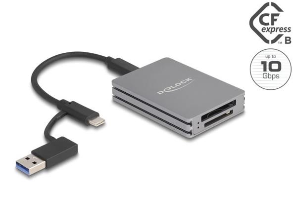 USB Type-C Card Reader for SD and CFexp, USB Type-C Card Reader for SD and CFexp 91011
