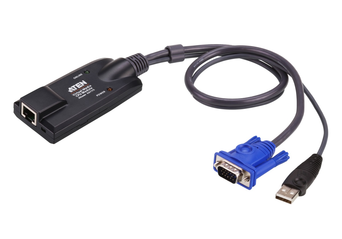 USB VGA Virtual Media KVM Adapter KA7175