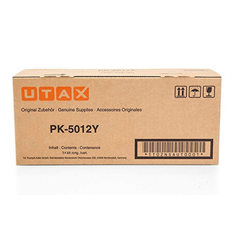 Utax originál toner 1T02NSAUT0, yellow, 10000str., PK-5012Y, Utax P-C3560DN, P-C3560i, P-C3565i