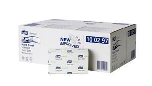 Uteráky Tork Premium Extra Soft Interfold papírové skládané, bílá TAD H2, 21x100ks 100297