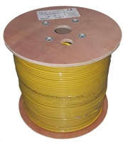 UTP kabel LEXI-Net, Cat6, licna, LS0H, Dca, žlutý, 500m, cívka KLEXI66804H