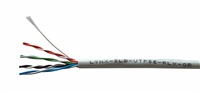UTP kabel LYNX REELEX AIR, Cat5E, drát, PVC, Eca, šedý, 305m LYNX-SLD-UTP5E-RLX-GR