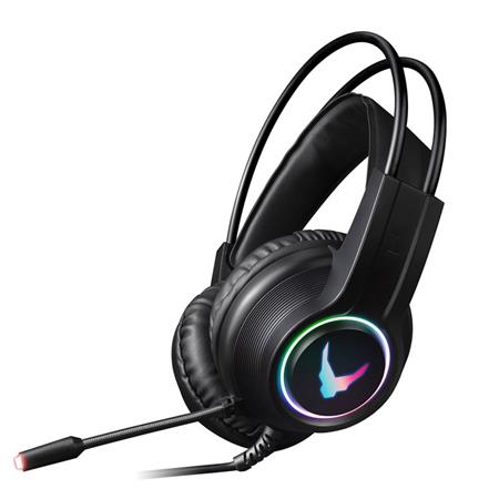 VARR herní RGB headset s mikrofonem 2x3.5 jack FH0916GR