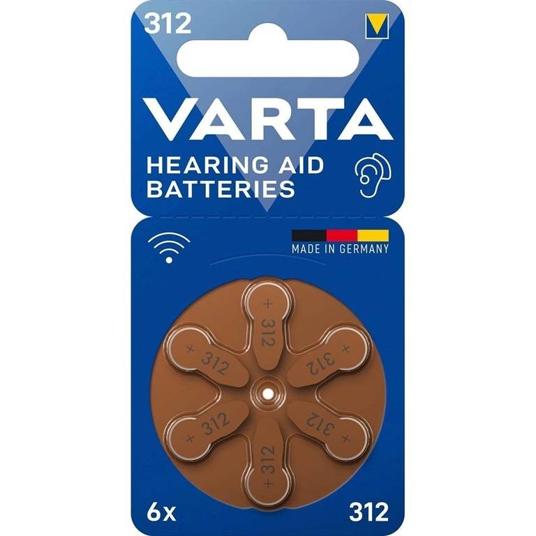 Varta 312 6x