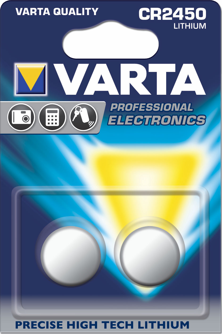 Varta CR2450 Lithium 3V 2x VAR CR2450 2x