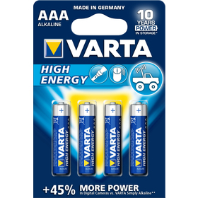 Varta HighEnergy AAA LR03 4x 4008496559749