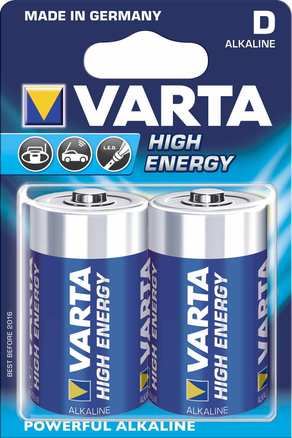 Varta HighEnergy D 2x LR20/2 VAR 4920 2x