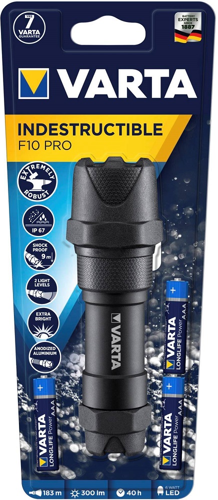 Varta Indestructible 1W LED Light 3xAAA VAR 18710