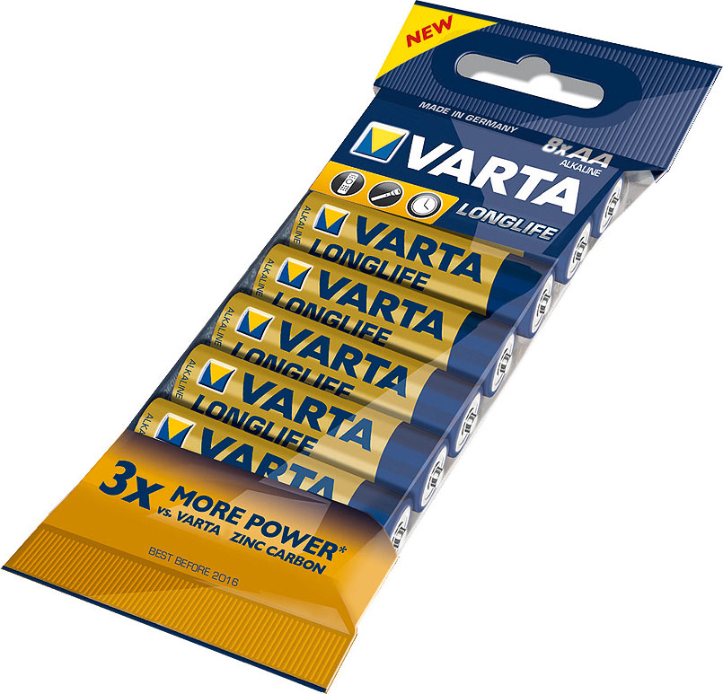 Varta LongLife AAA 8x VAR 4103 8x F