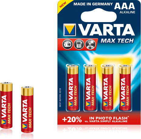 Varta MaxTech AAA 4x VAR 4703 4x