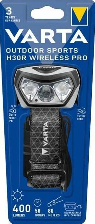 Varta Outdoor Sports H30R Wireless Pro 18650 4008496021567