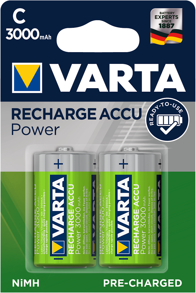 Varta Power Accu C 2x R2U 3000mAh VAR 56714 2x