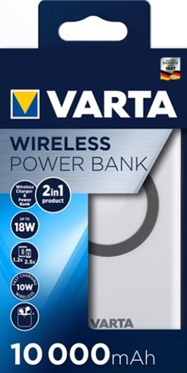 Varta Powerpack Wireless 10.000 mAh 4008496021666