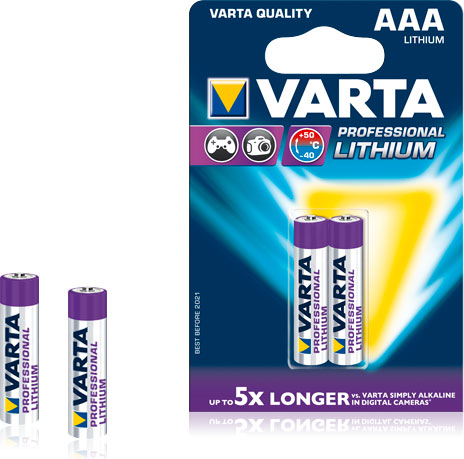 Varta Professional Lithium AAA 2x VAR 6103 2x