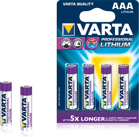 Varta Professional Lithium AAA 4x VAR 6103 4x