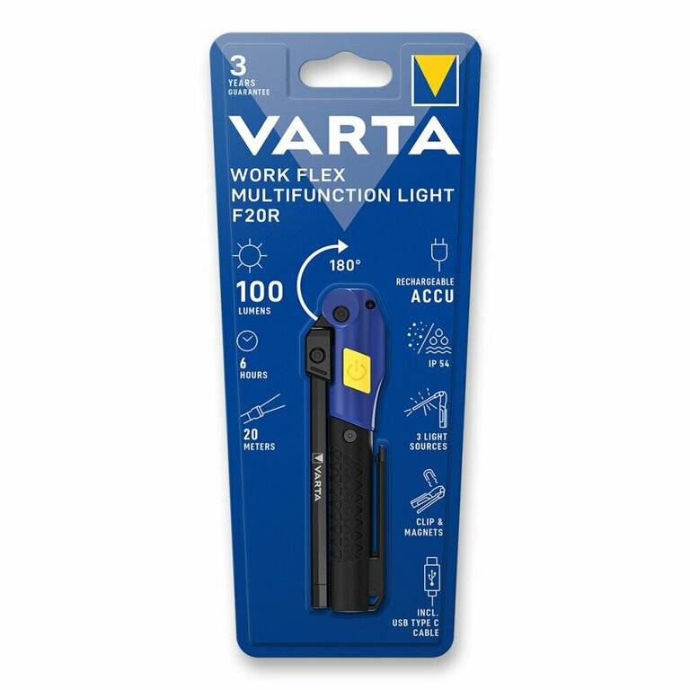 Varta Work Flex Multifunction Light F20R 4008496057269
