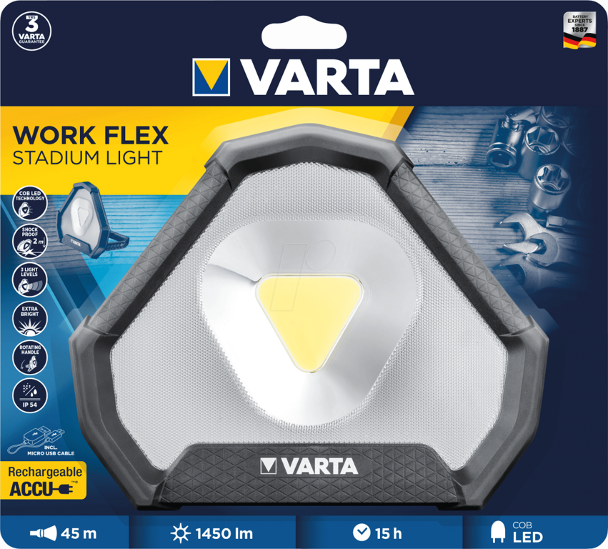 Varta Work Flex Stadium Light 4008496996100
