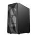 VeinX case ME19A Mid Tower, bez zdroje, 1x USB3.0, 1x USB2.0, 4x 120mm ARGB Fan, 1x ARGB Controller, černá VX-ME19A