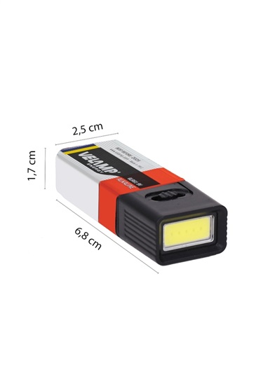 Velamp Svítilna IN 217 50Lm s 9V baterií 8003910110854