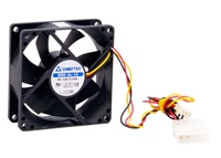 Ventilátor CHIEFTEC AF-0825S, 80x80x25 mm, s 3/4pinovým konektorom