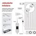 Ventilátor pod radiátor TRIO, biely 8592920138045