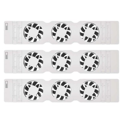 Ventilátor pod radiátor TRIO, biely 8592920138045