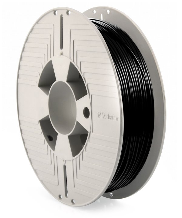 VERBATIM 3D Printer Filament PMMA DURABIO 1.75mm ,159m, 500g black 55152